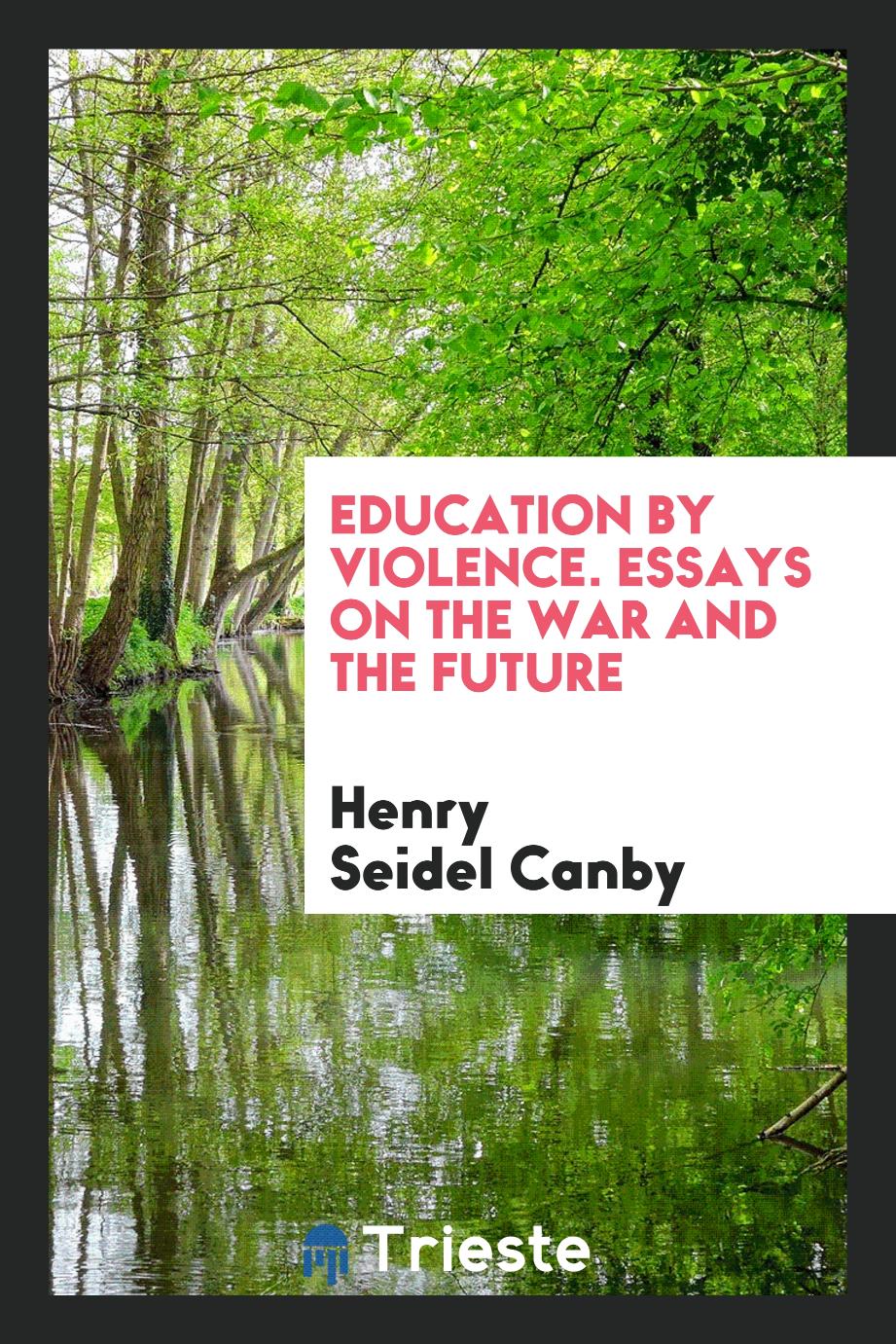 Education by violence. essays on the war and the future