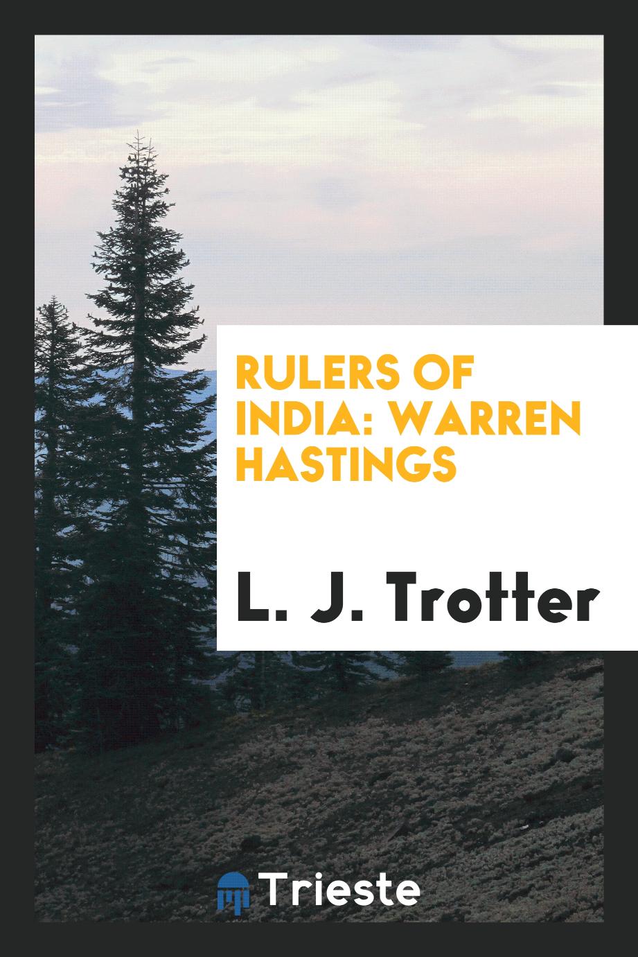 Rulers of India: Warren Hastings