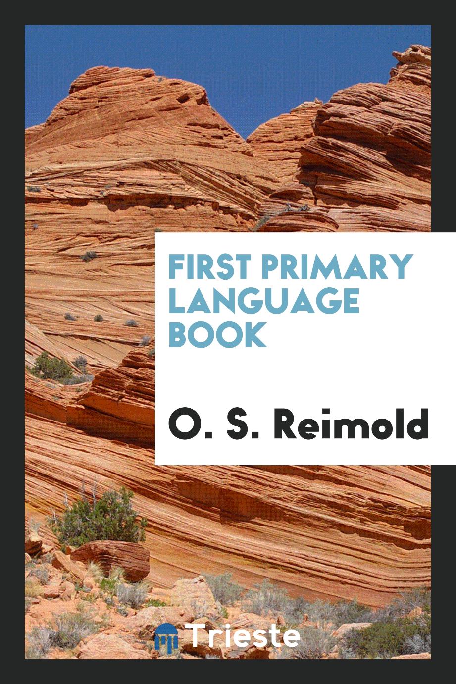 First Primary Language Book