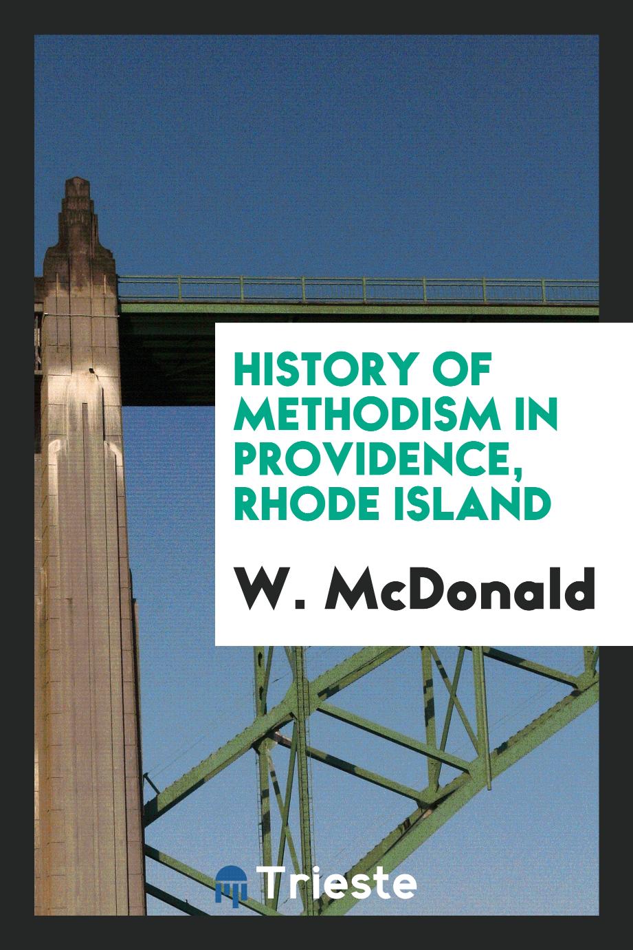 History of Methodism in Providence, Rhode Island