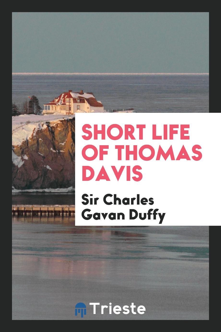 Short life of Thomas Davis