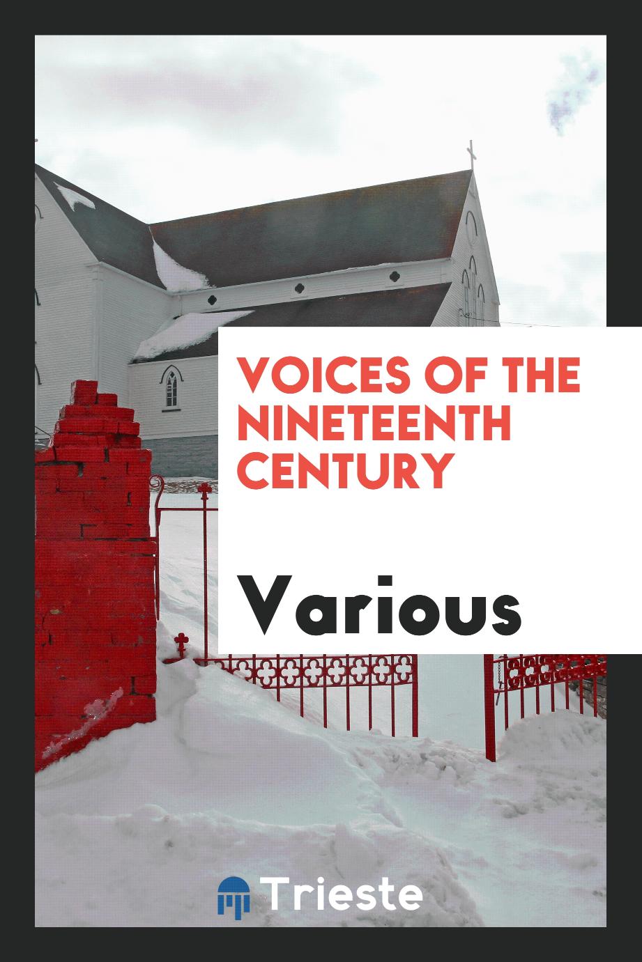 Voices of the nineteenth century