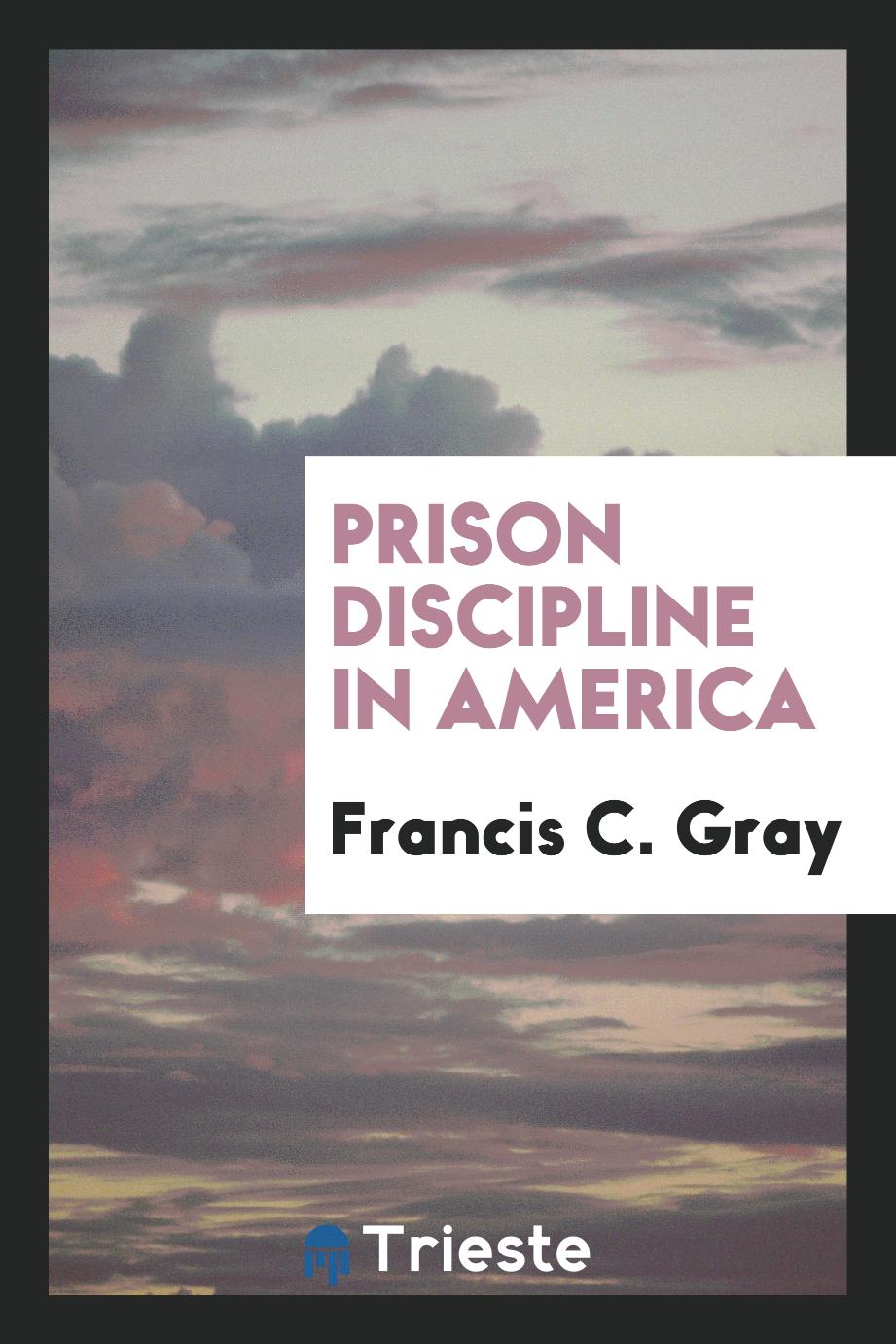 Prison Discipline in America
