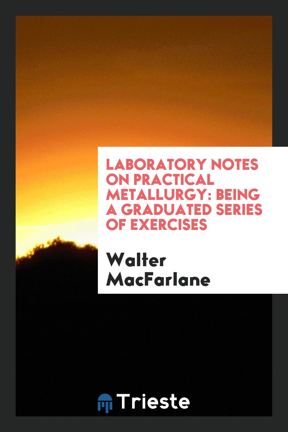 Laboratory Notes on Practical Metallurgy: Being a Graduated Series of Exercises