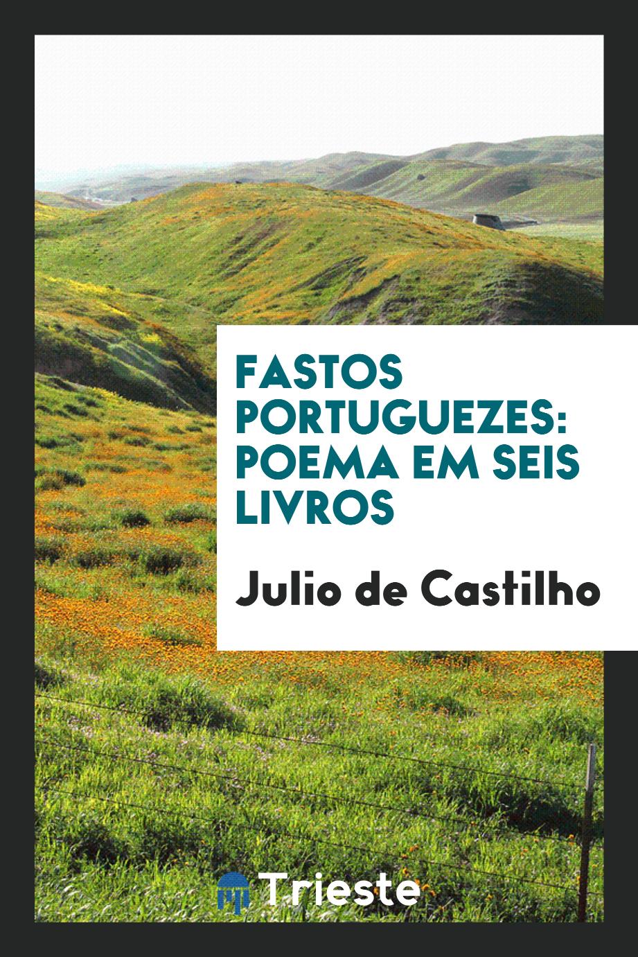 Fastos portuguezes: poema em seis livros