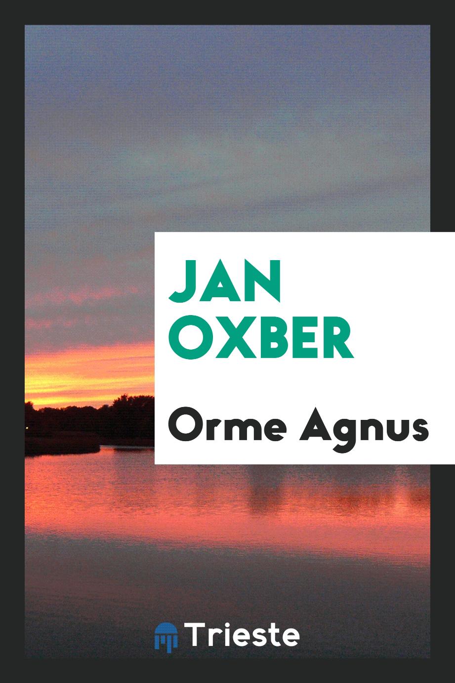 Jan Oxber