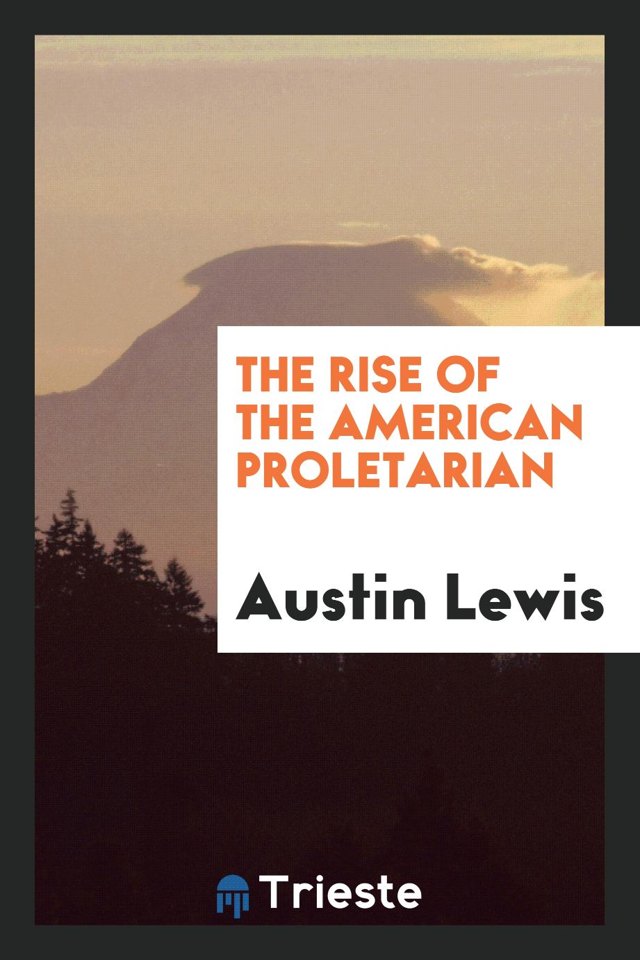 The rise of the American proletarian