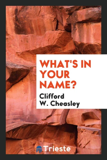 What's in your name?
