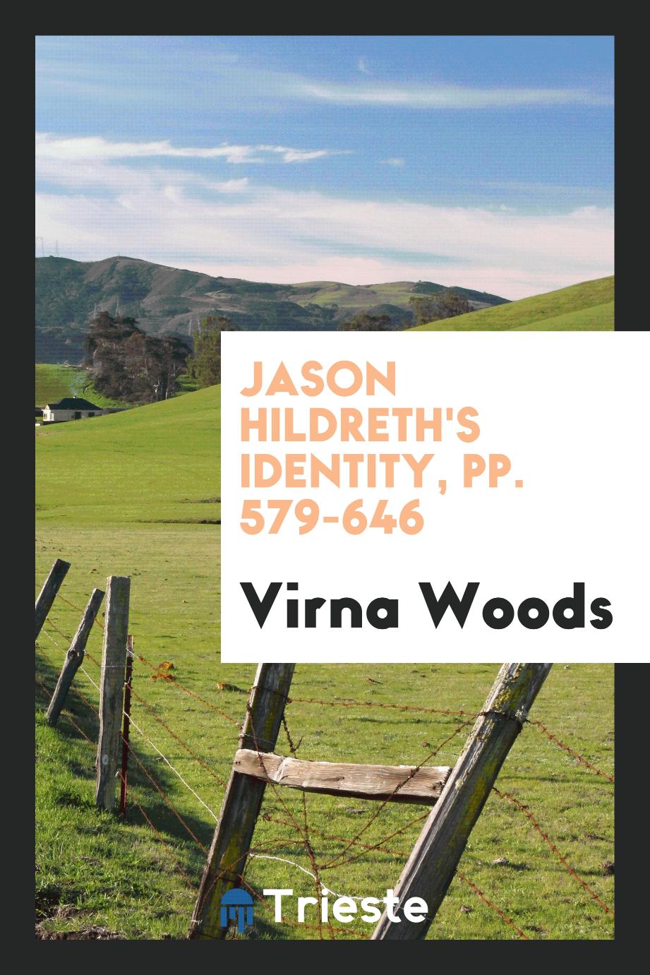 Jason Hildreth's Identity, pp. 579-646