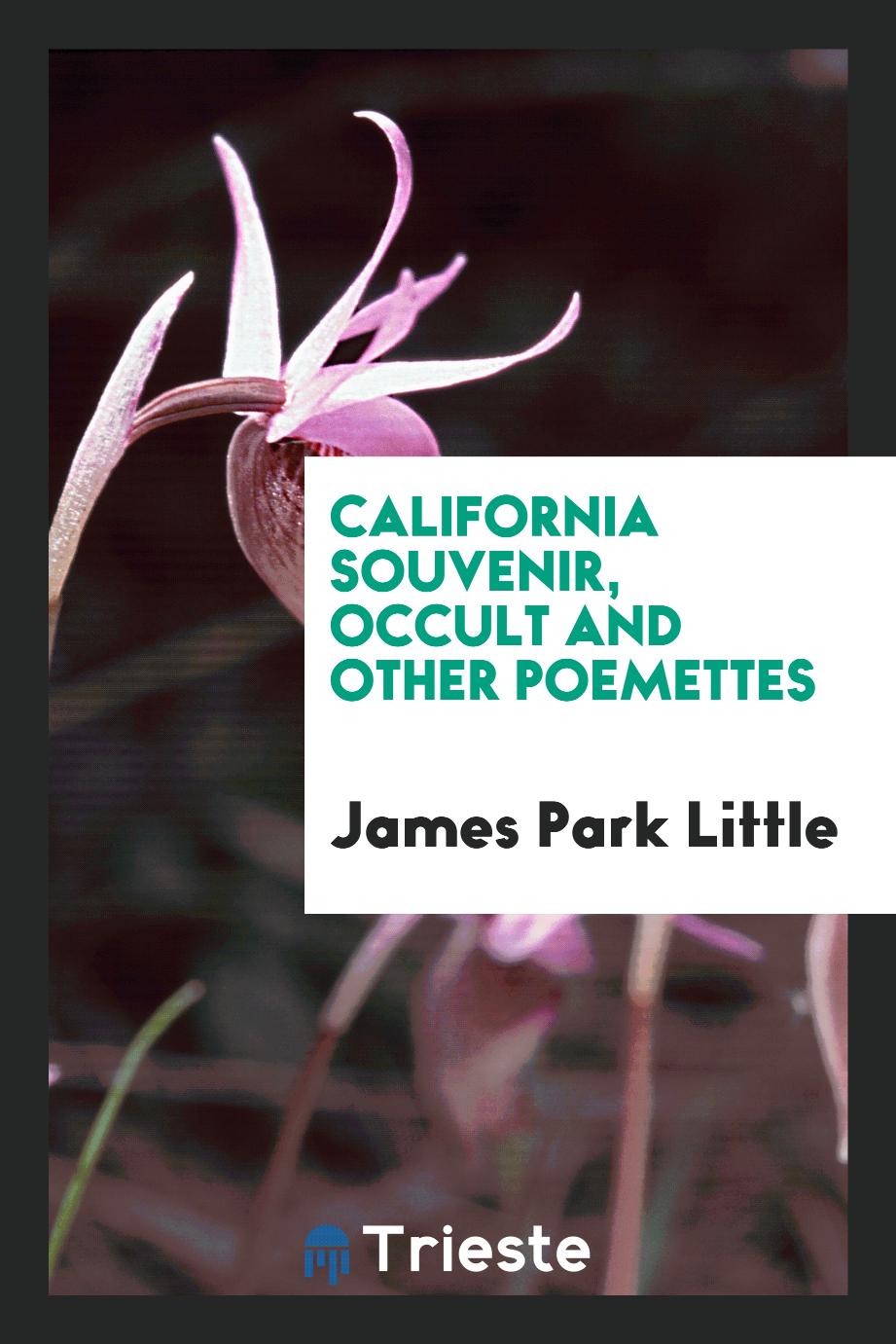 James Park Little - California Souvenir, Occult and Other Poemettes