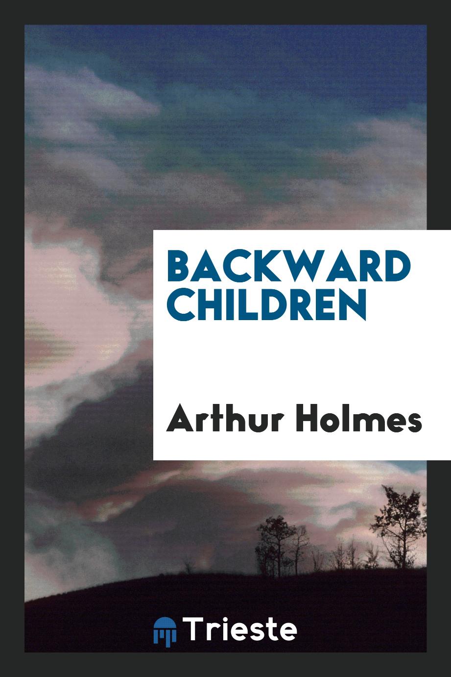 Backward children