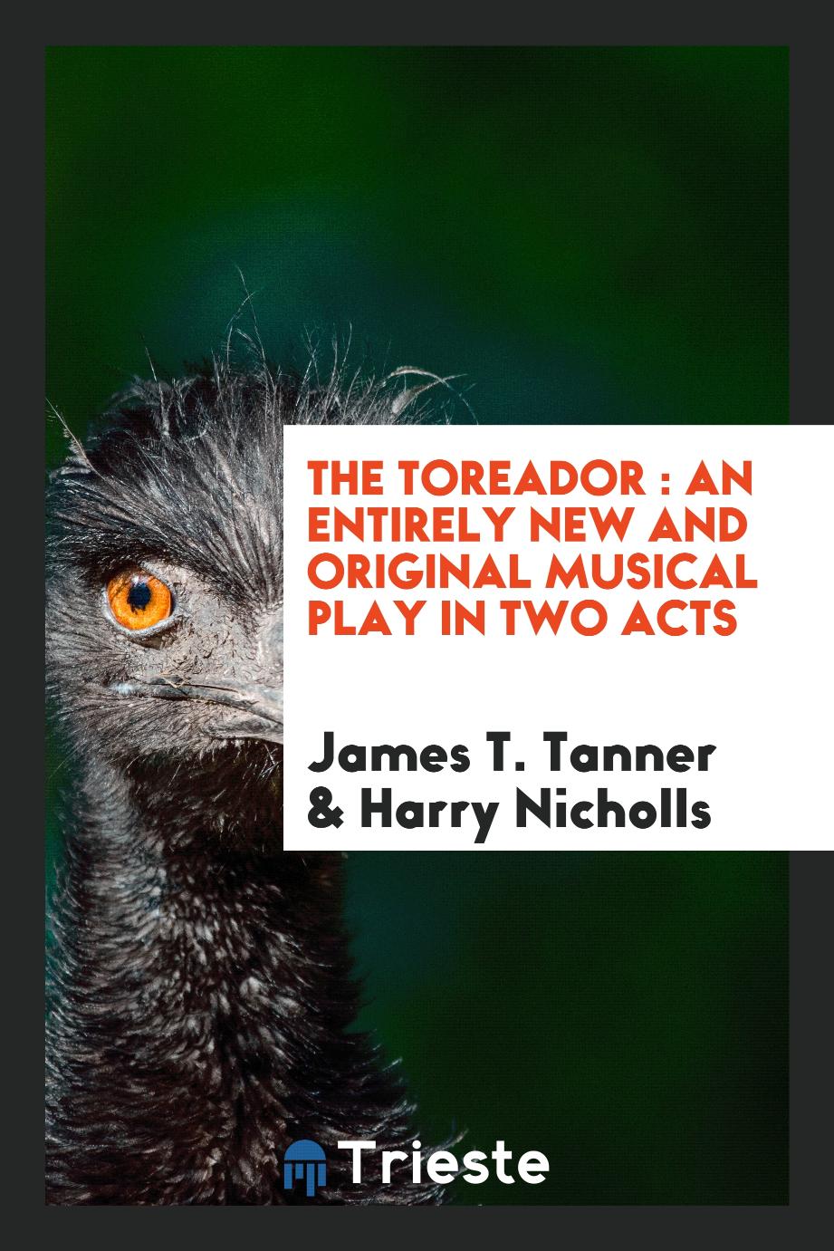 The toreador : an entirely new and original musical play in two acts