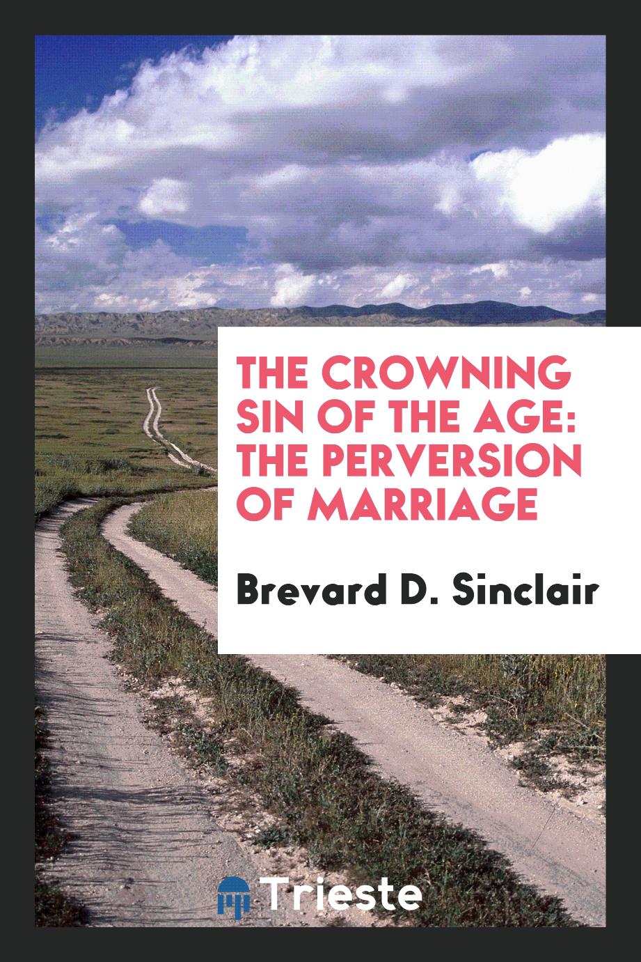 The Crowning Sin of the Age: The Perversion of Marriage