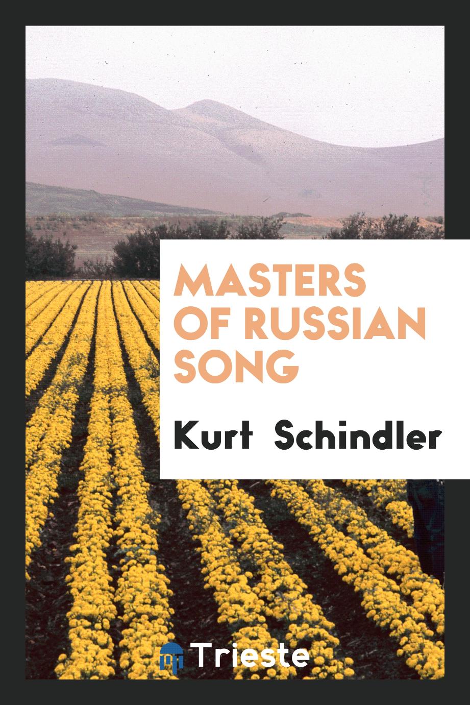 Masters of Russian Song