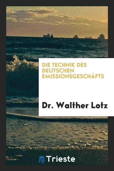 Die Technik des Deutschen Emissionsgeschäfts