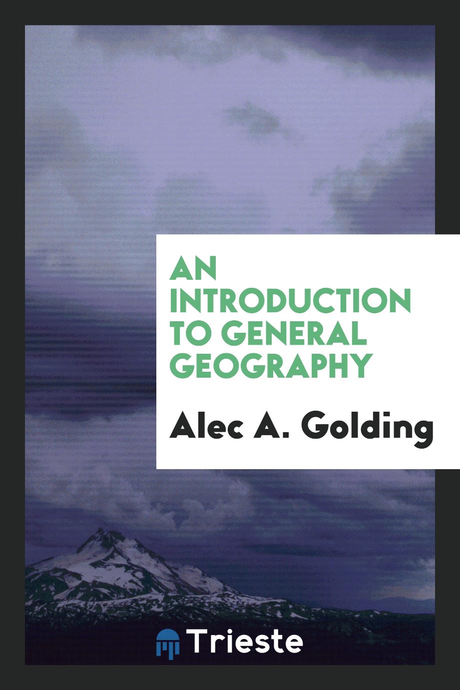An introduction to general geography