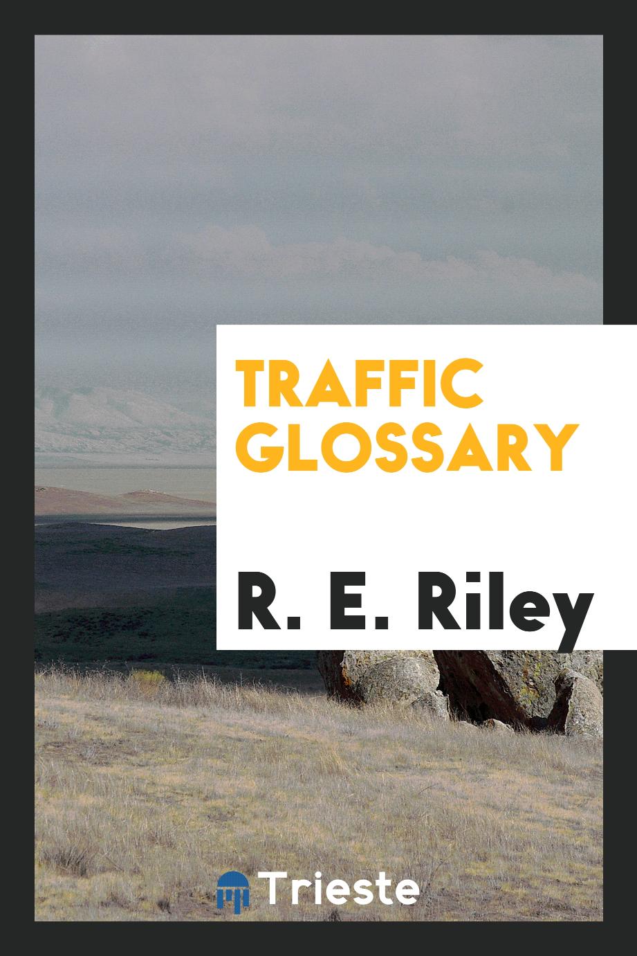 Traffic glossary