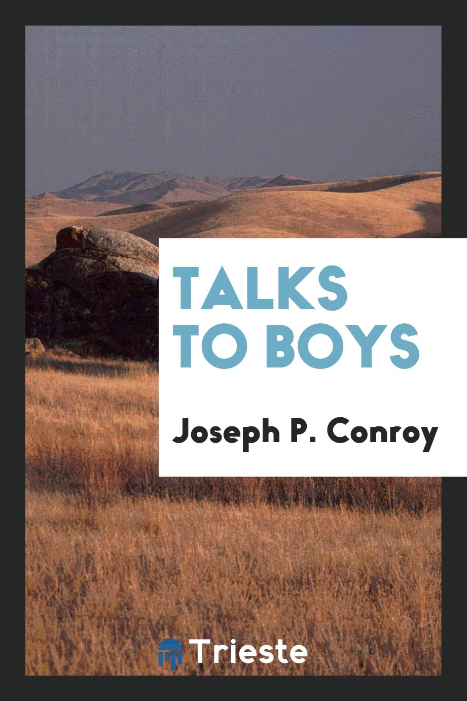 Talks to boys