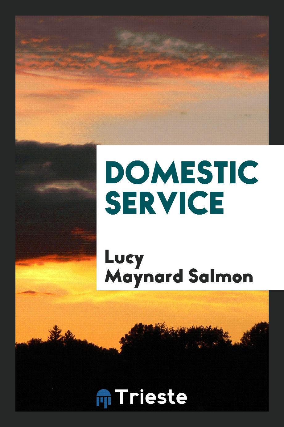 Lucy Maynard Salmon - Domestic Service