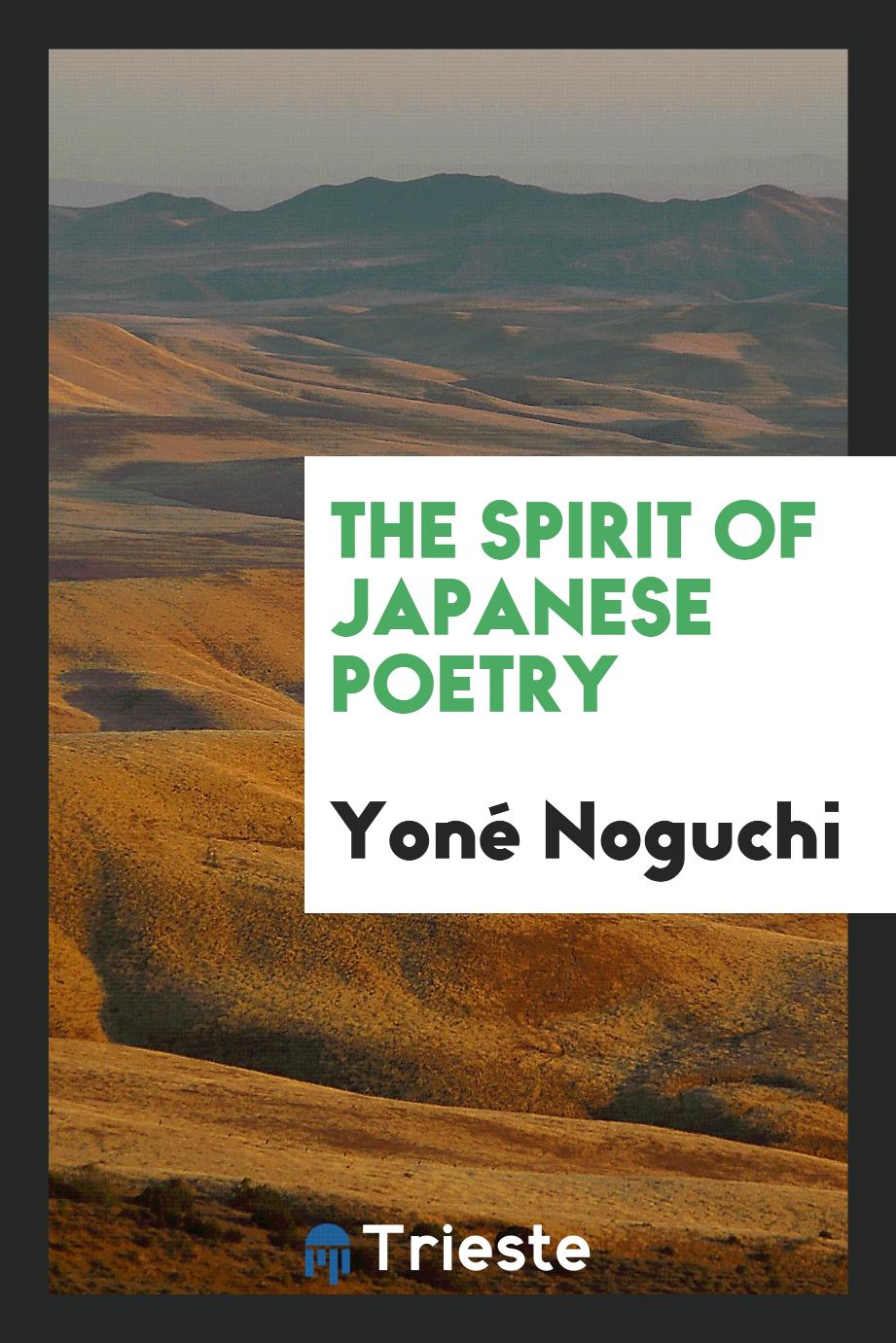 The spirit of Japanese poetry