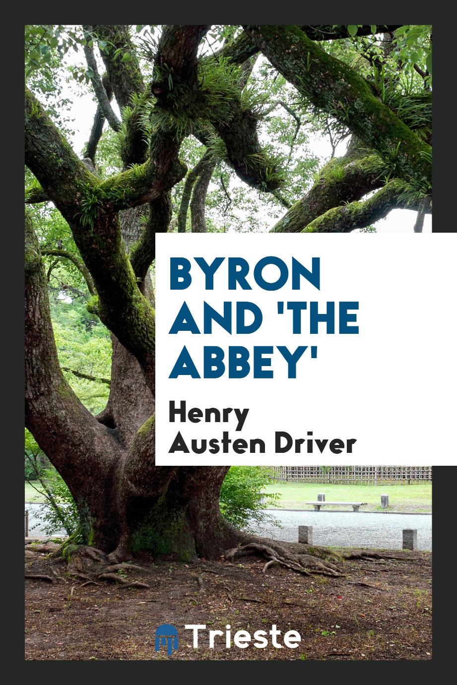 Byron and 'the Abbey'