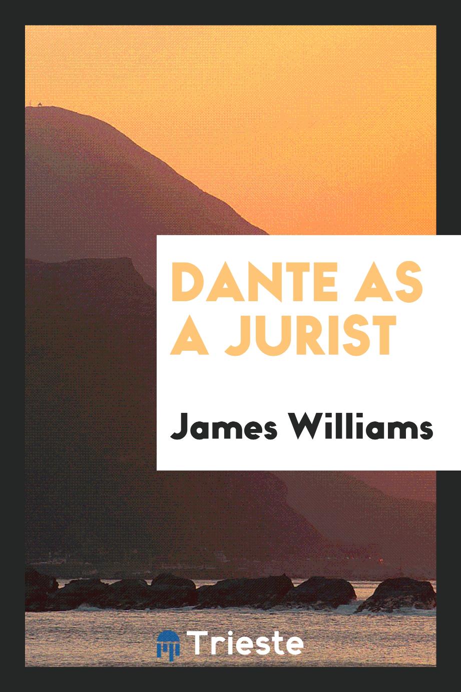 Dante as a Jurist