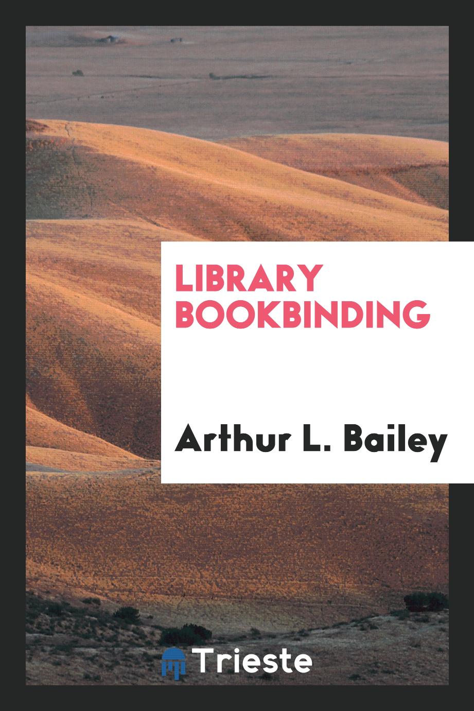 Library Bookbinding