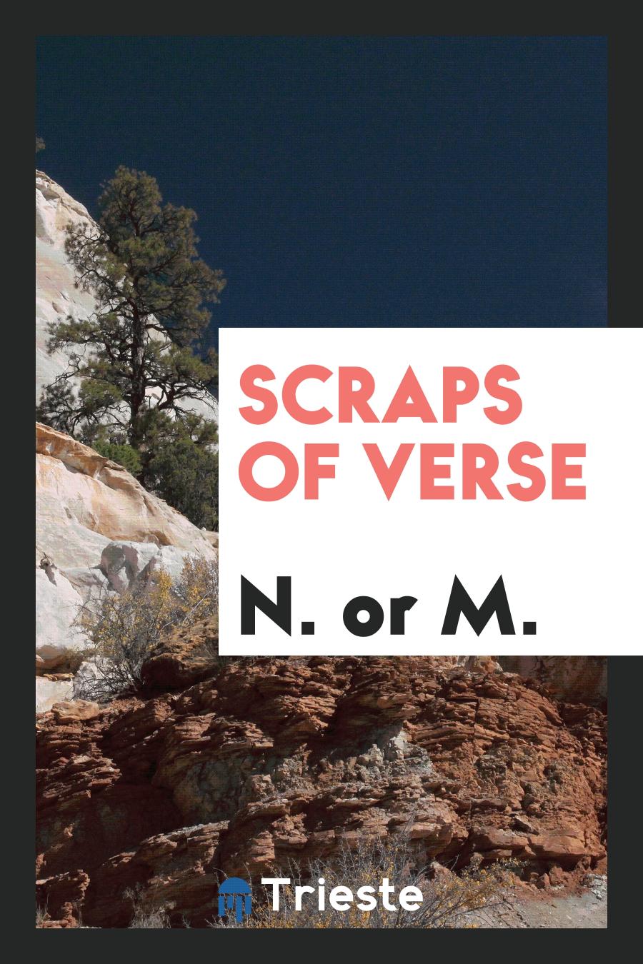 Scraps of Verse