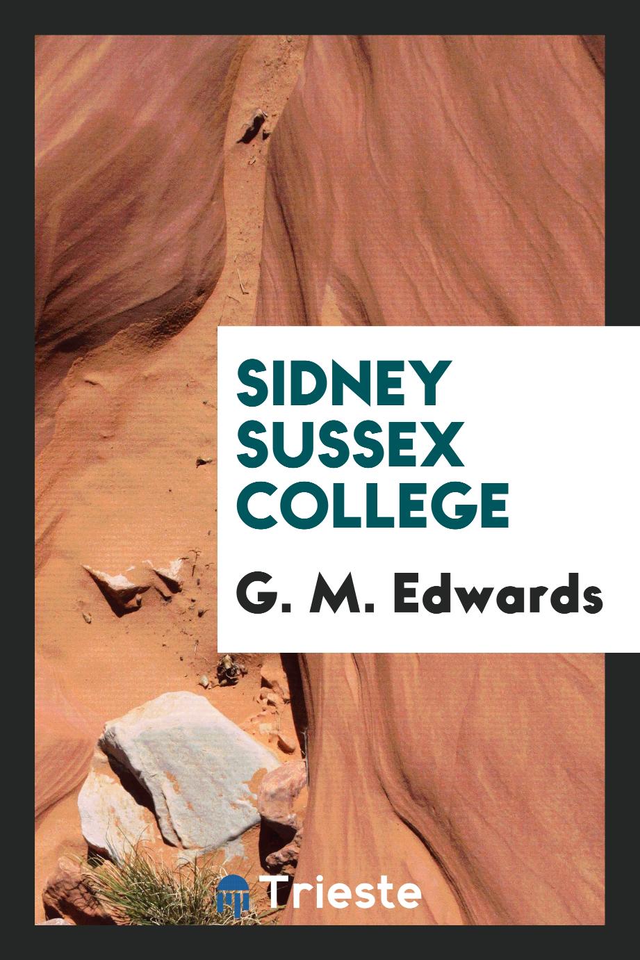 Sidney Sussex college