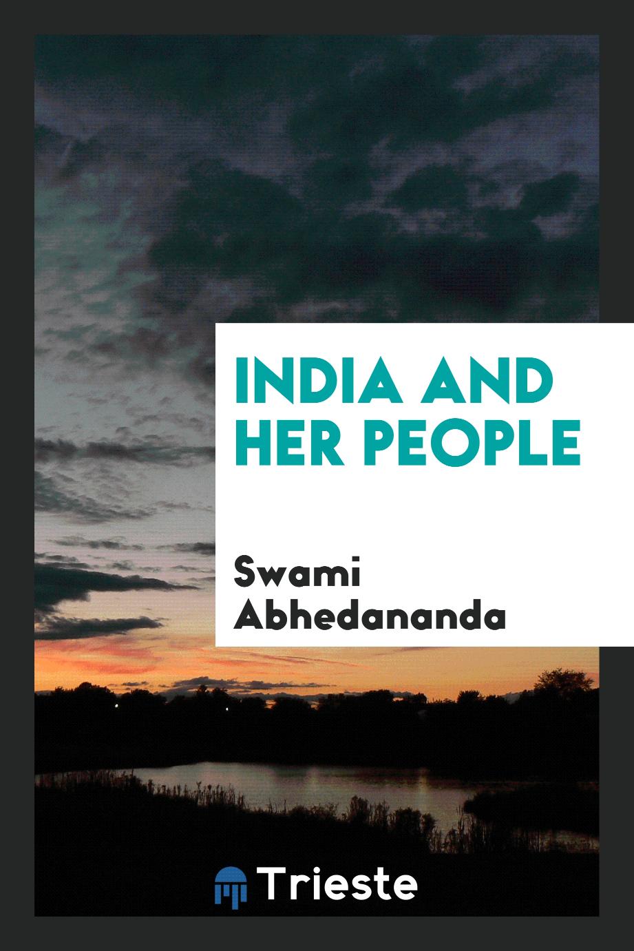India and Her People