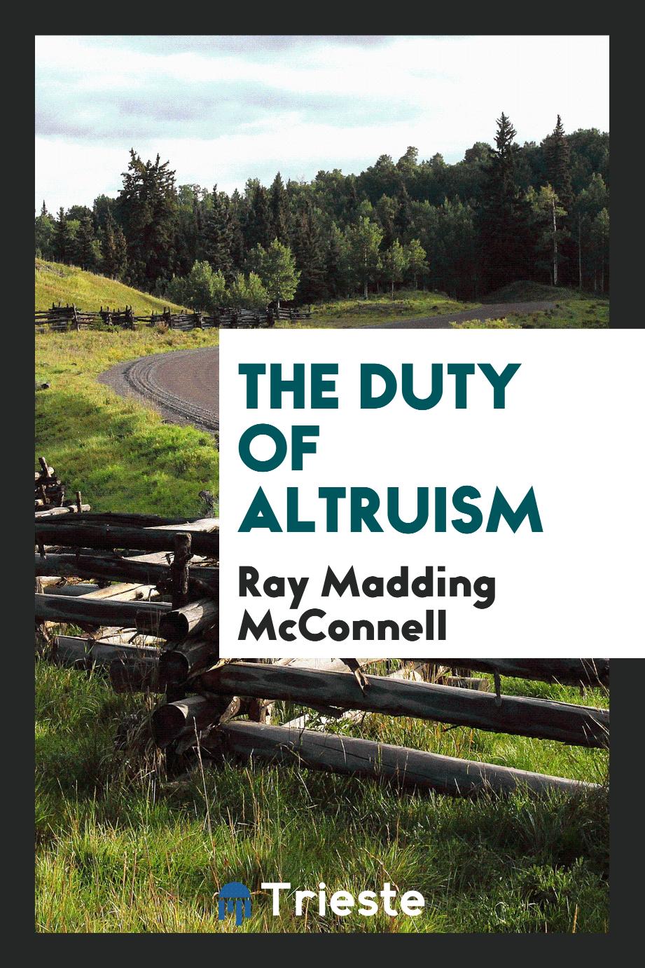 The duty of altruism