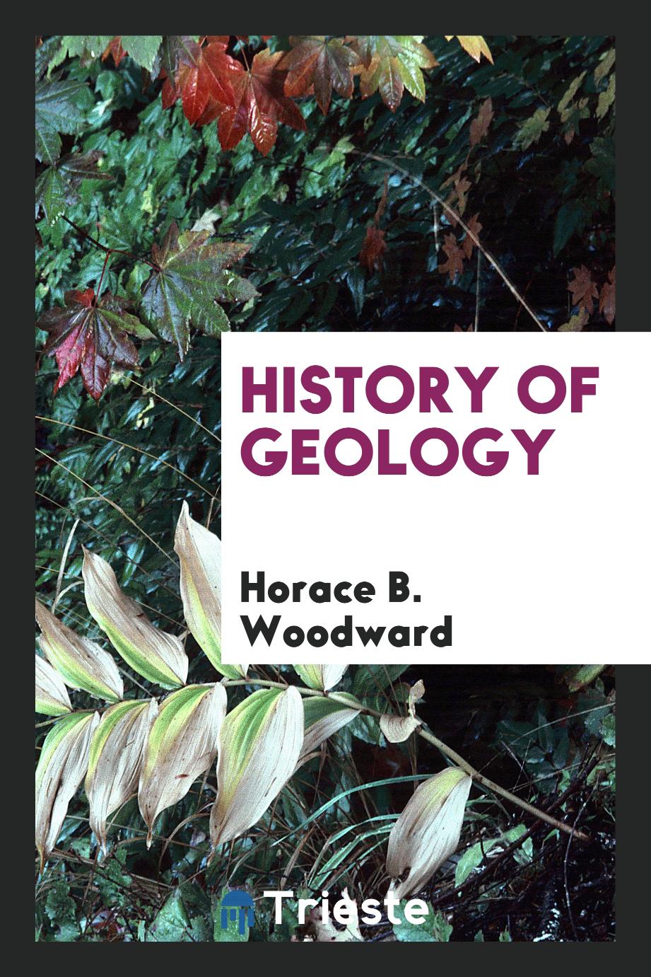 History of geology