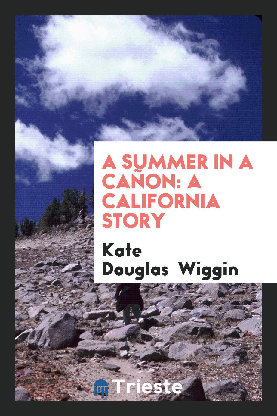 A summer in a cañon: a California story