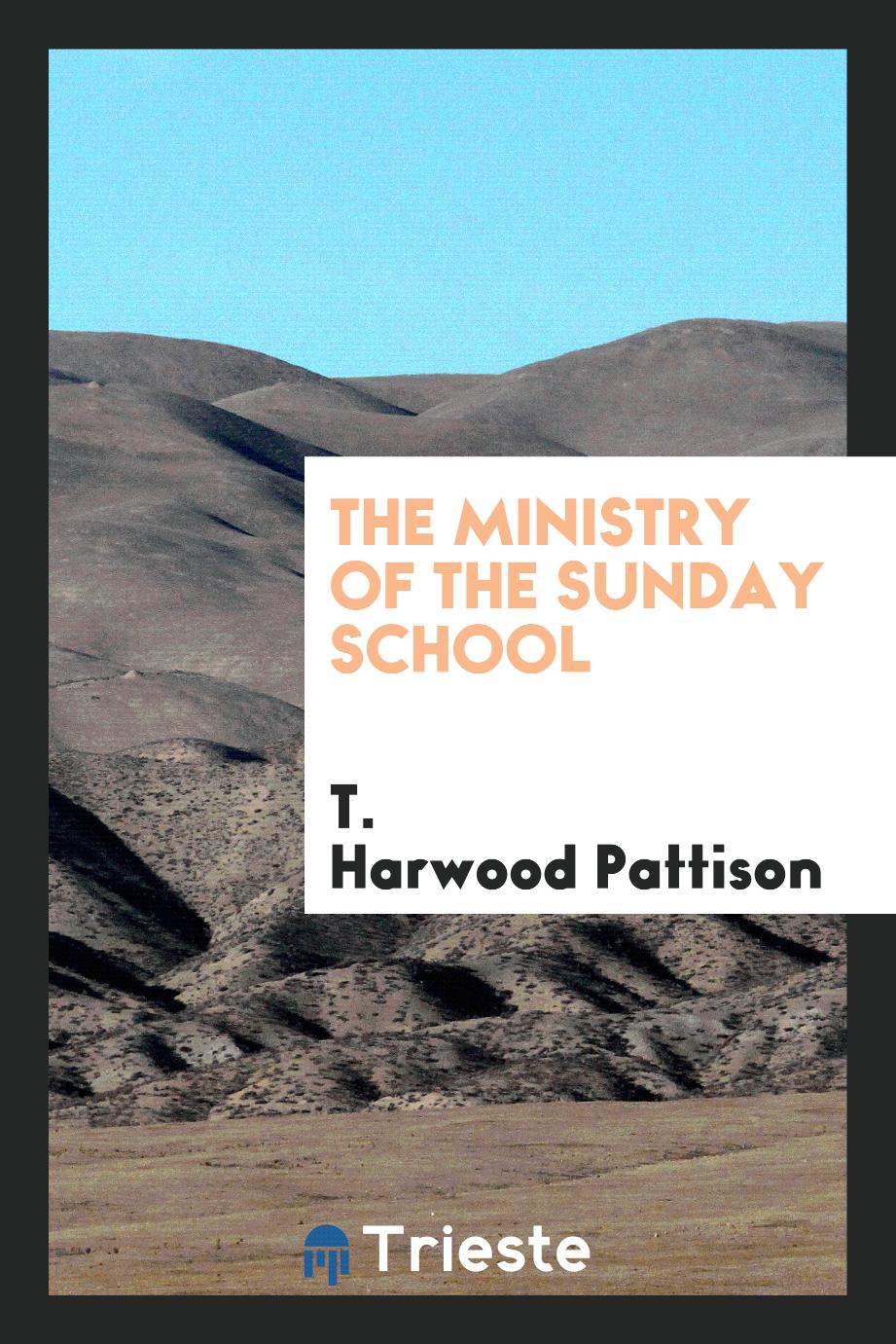 The ministry of the Sunday School