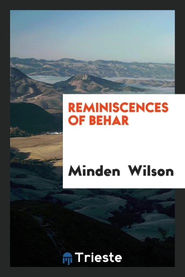 Reminiscences of Behar