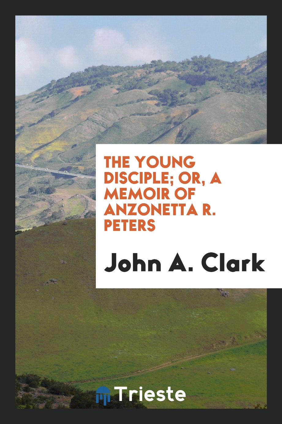 The young disciple; or, A memoir of Anzonetta R. Peters