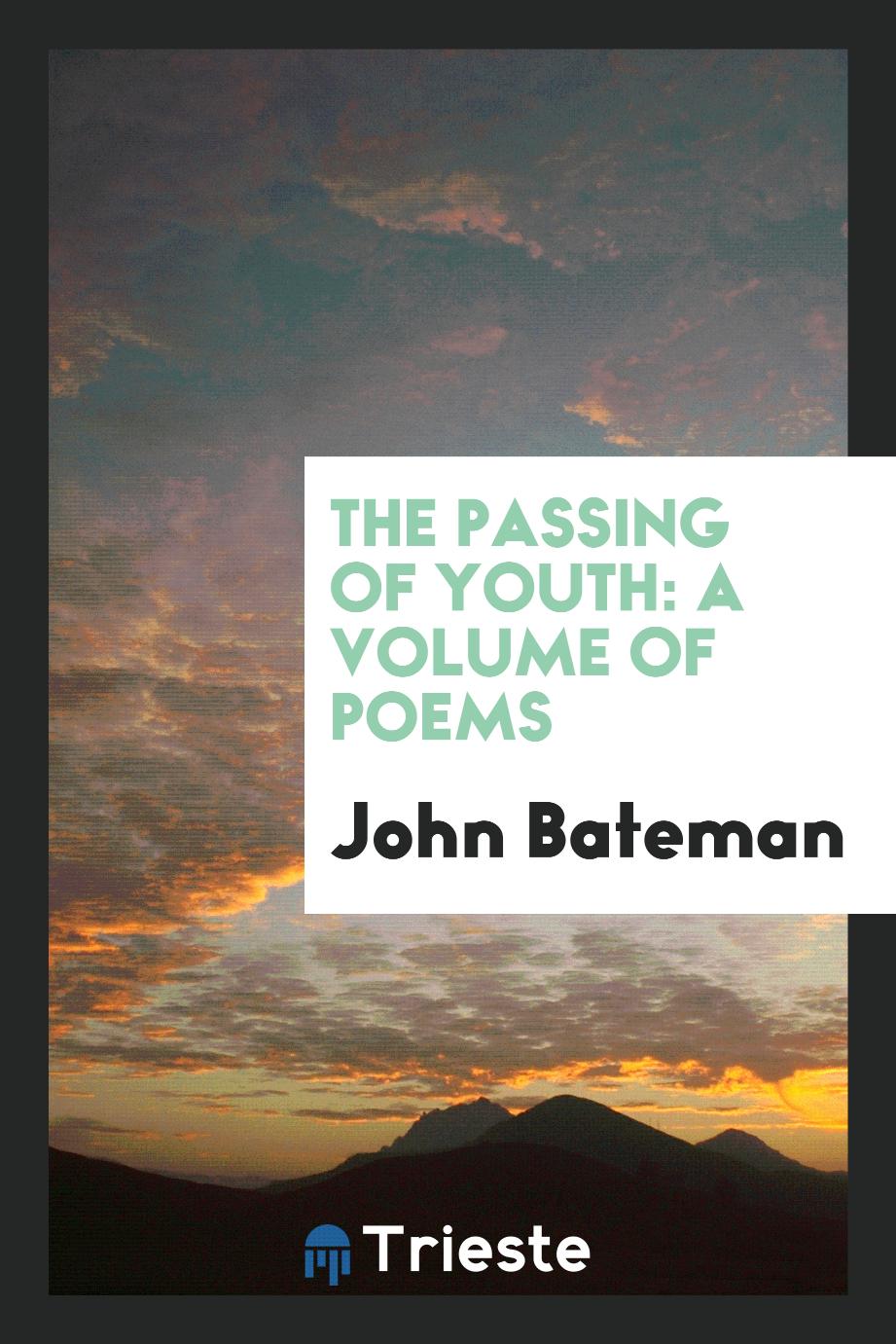 The passing of youth: a volume of poems