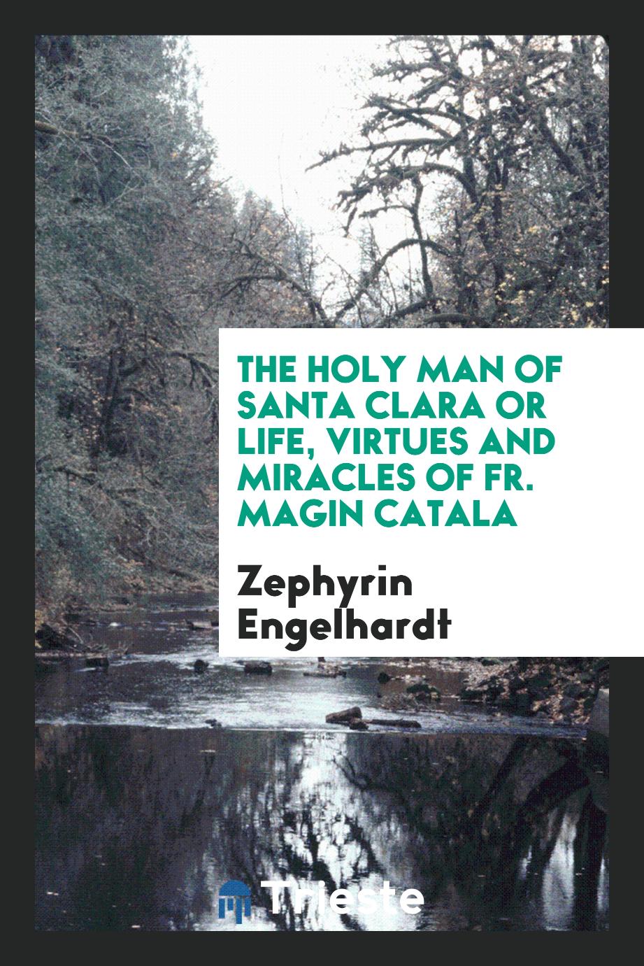 Zephyrin Engelhardt - The holy man of Santa Clara or Life, virtues and miracles of Fr. Magin Catala