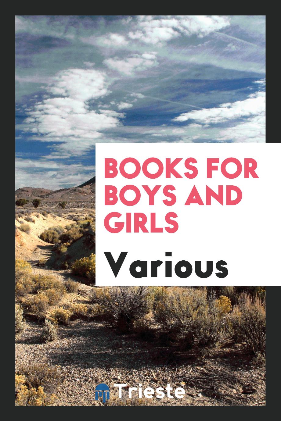 Books for Boys and Girls