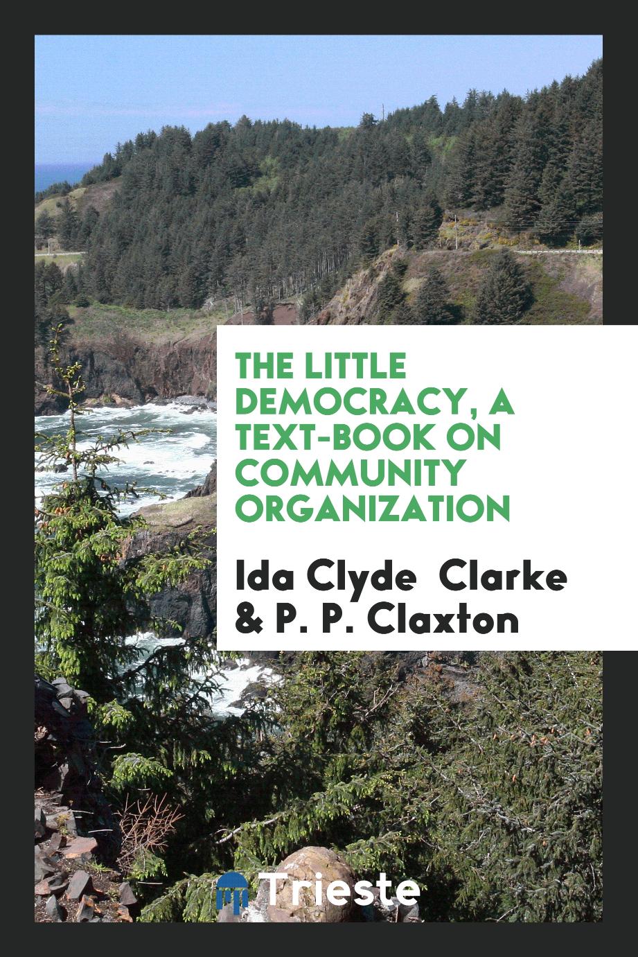 Ida Clyde  Clarke, P. P. Claxton - The little democracy, a text-book on community organization