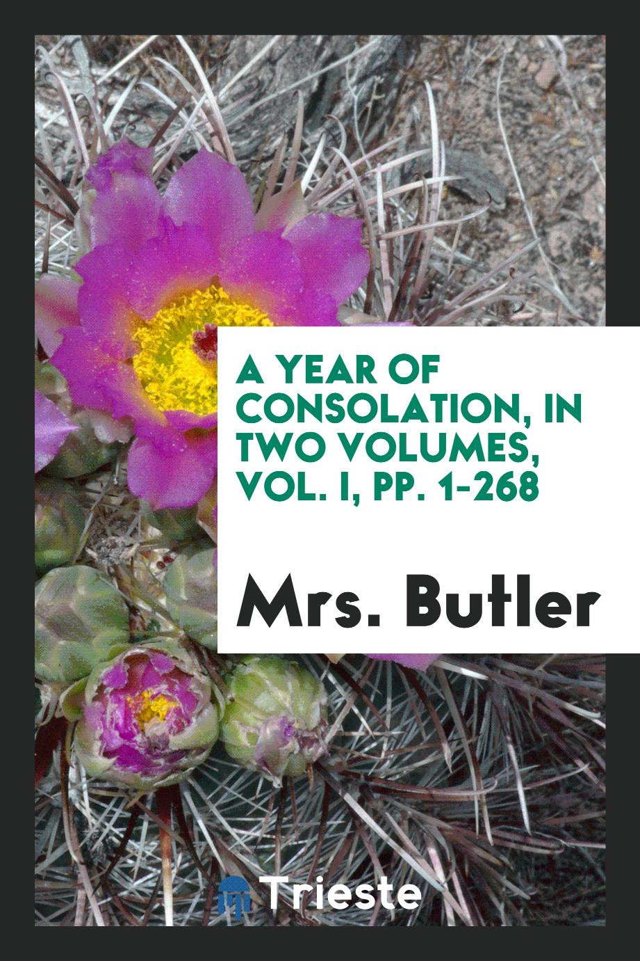 A Year of Consolation, in Two Volumes, Vol. I, pp. 1-268