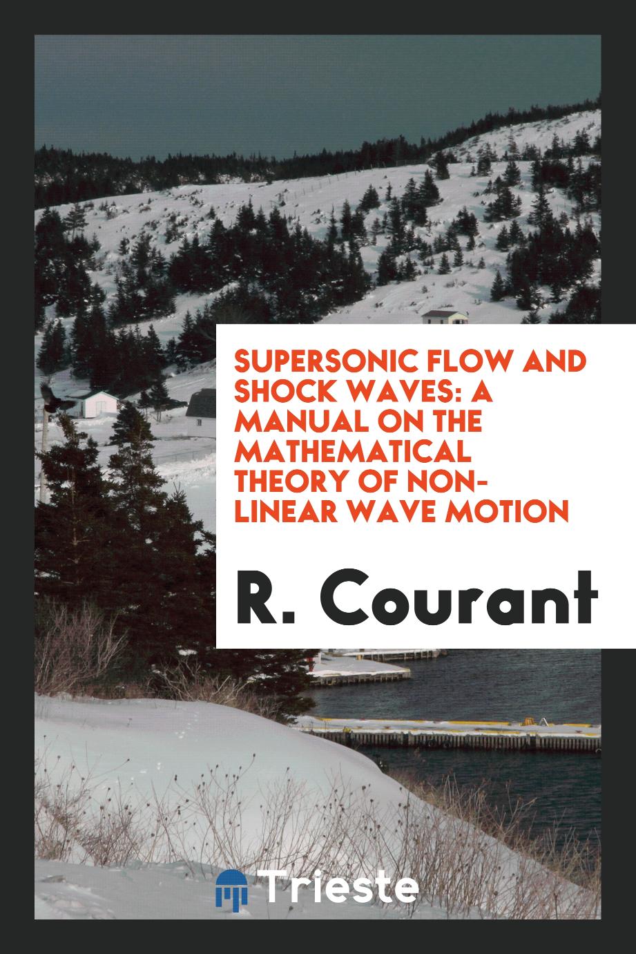 Supersonic Flow and Shock Waves: A Manual on the Mathematical Theory of Non-Linear Wave Motion