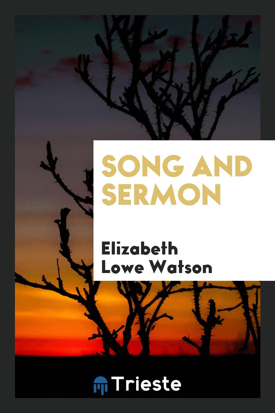 Song and Sermon