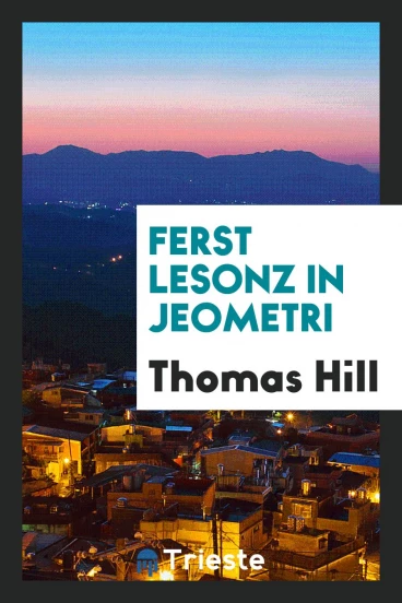 Ferst Lesonz in Jeometri