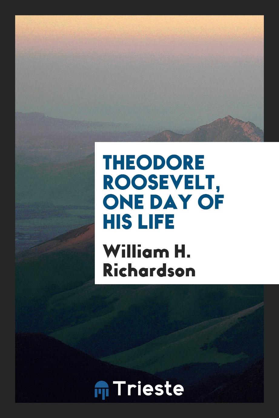 Theodore Roosevelt, one day of his life