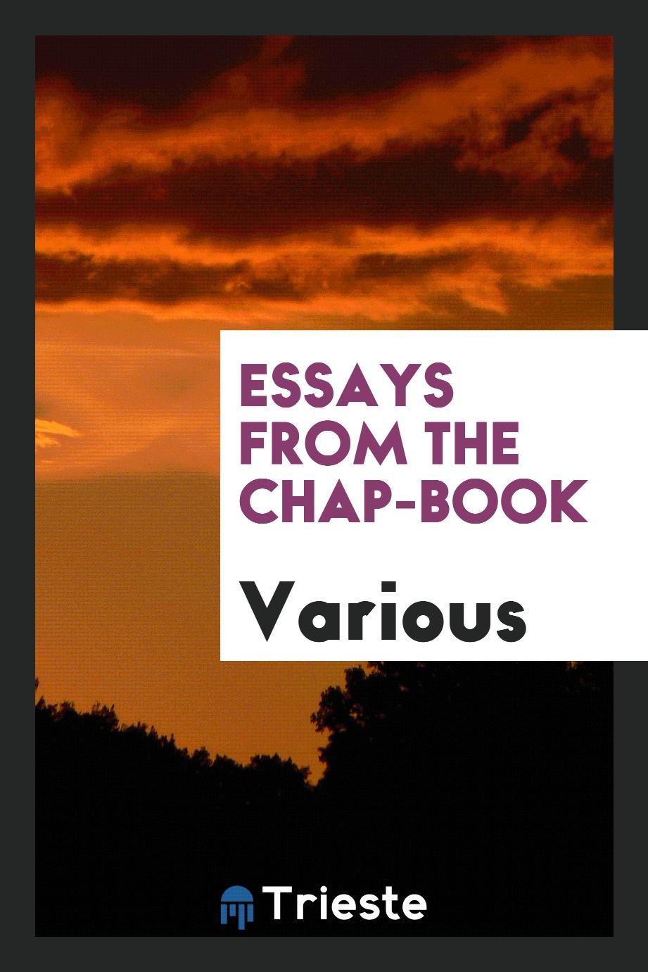 Essays from the Chap-book