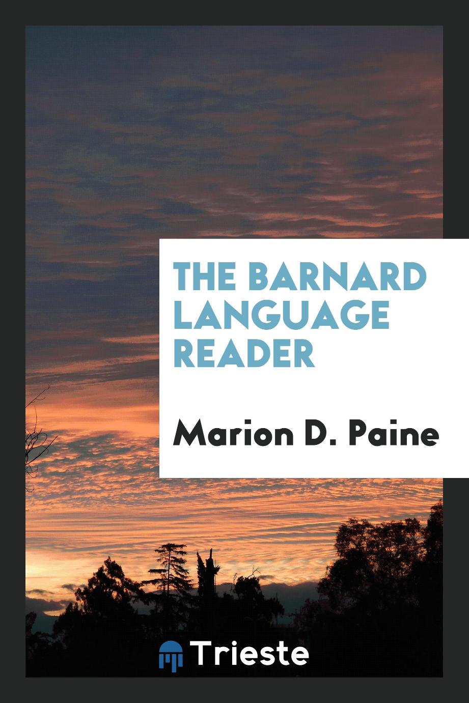 The Barnard Language Reader