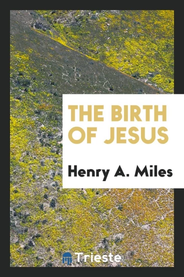 The birth of Jesus