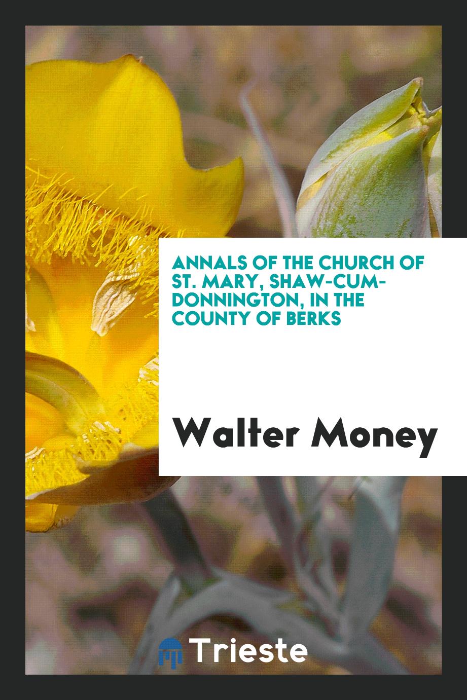 Annals of the Church of St. Mary, Shaw-cum-Donnington, in the County of Berks