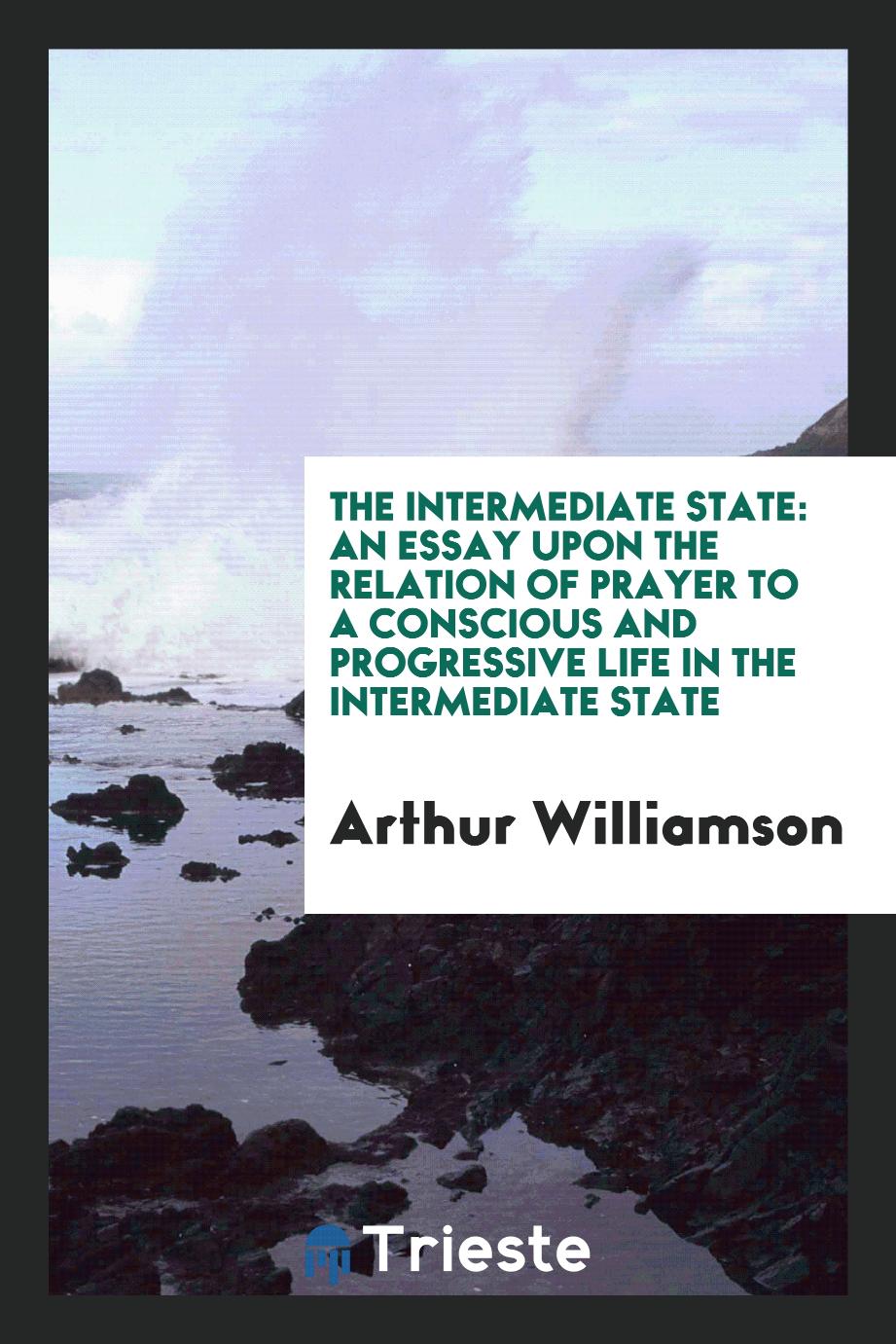 The intermediate state: an essay upon the relation of prayer to a conscious and progressive life in the intermediate state